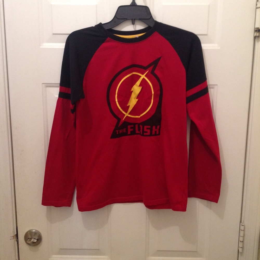 Boys long sleeve flash shirt XXL-18